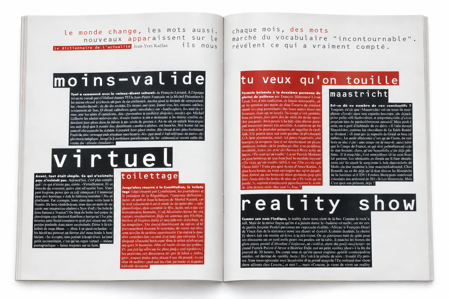 Double page — L’Autre Journal
