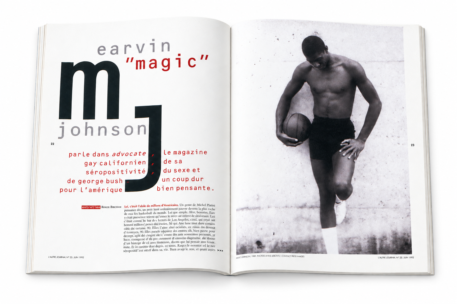 Double page — L’Autre Journal