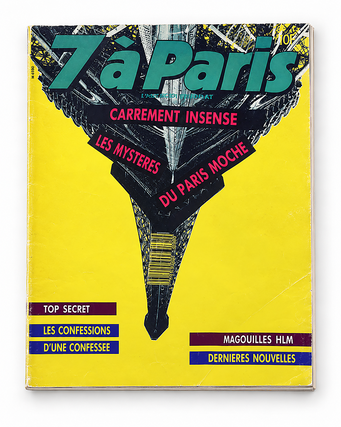 Couverture 7 À Paris — Les mystères du Paris moche