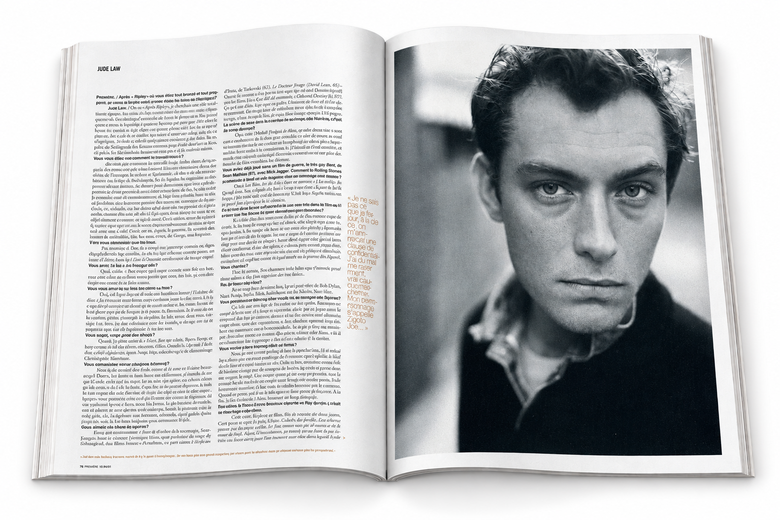 Double page — Première