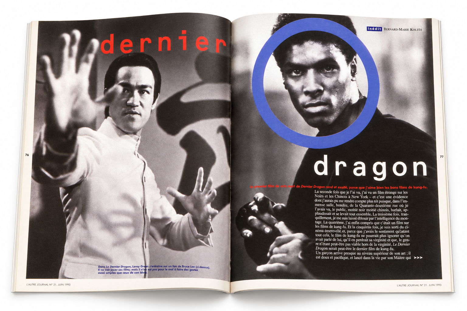 Double page — L’Autre Journal