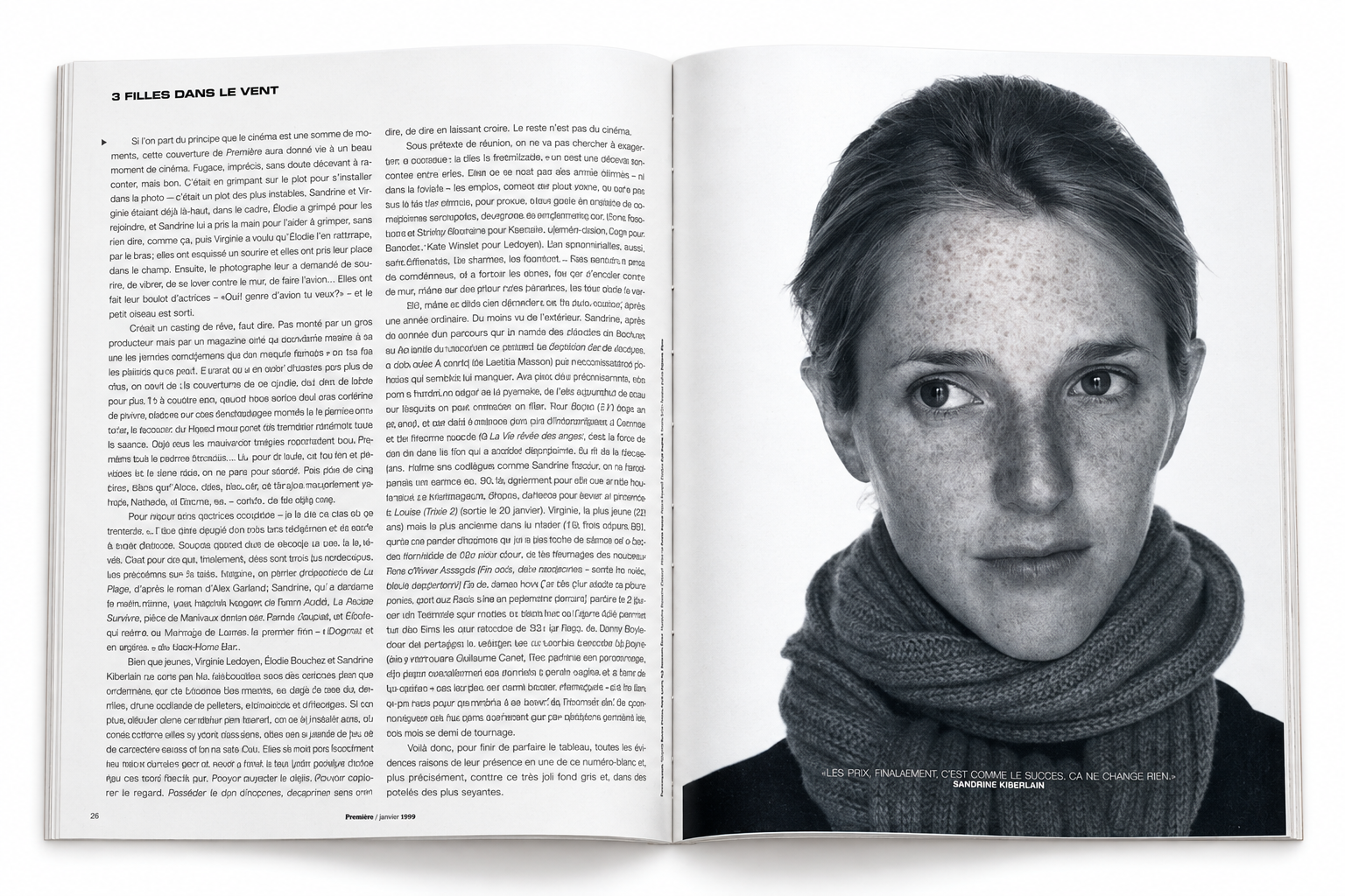 Double page — Première