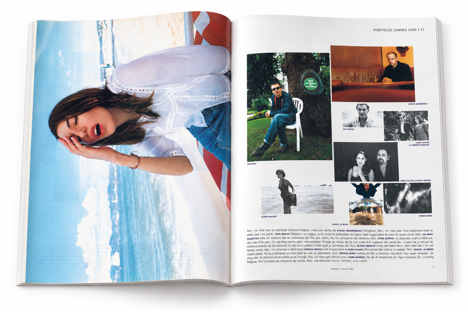 Double page — Première