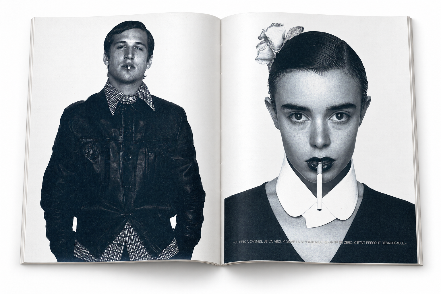 Double page — Première