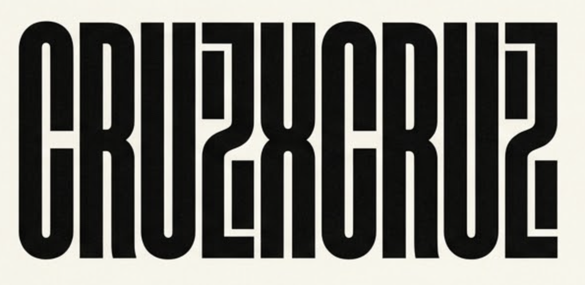 Composition typographique CRUZ&CRUZ
